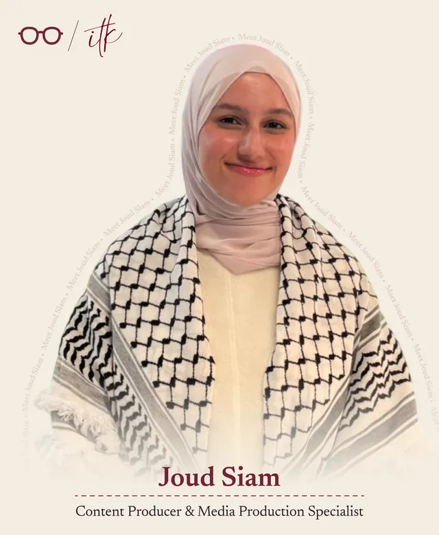 Joud Siam's student spotlight portrait