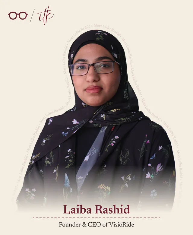 Laiba Rashid's student spotlight portrait