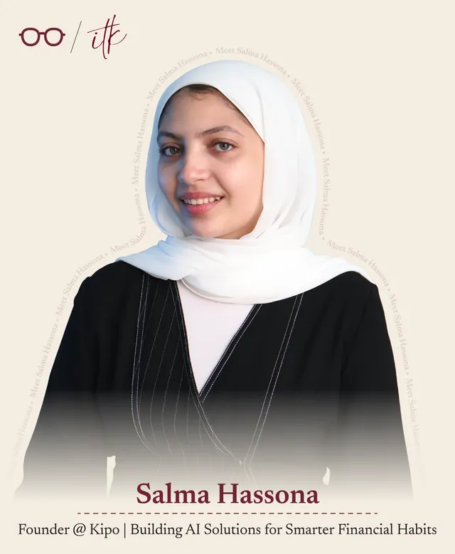Salma Hassona's student spotlight portrait