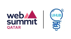 Web Summit Qatar & UHUB logo